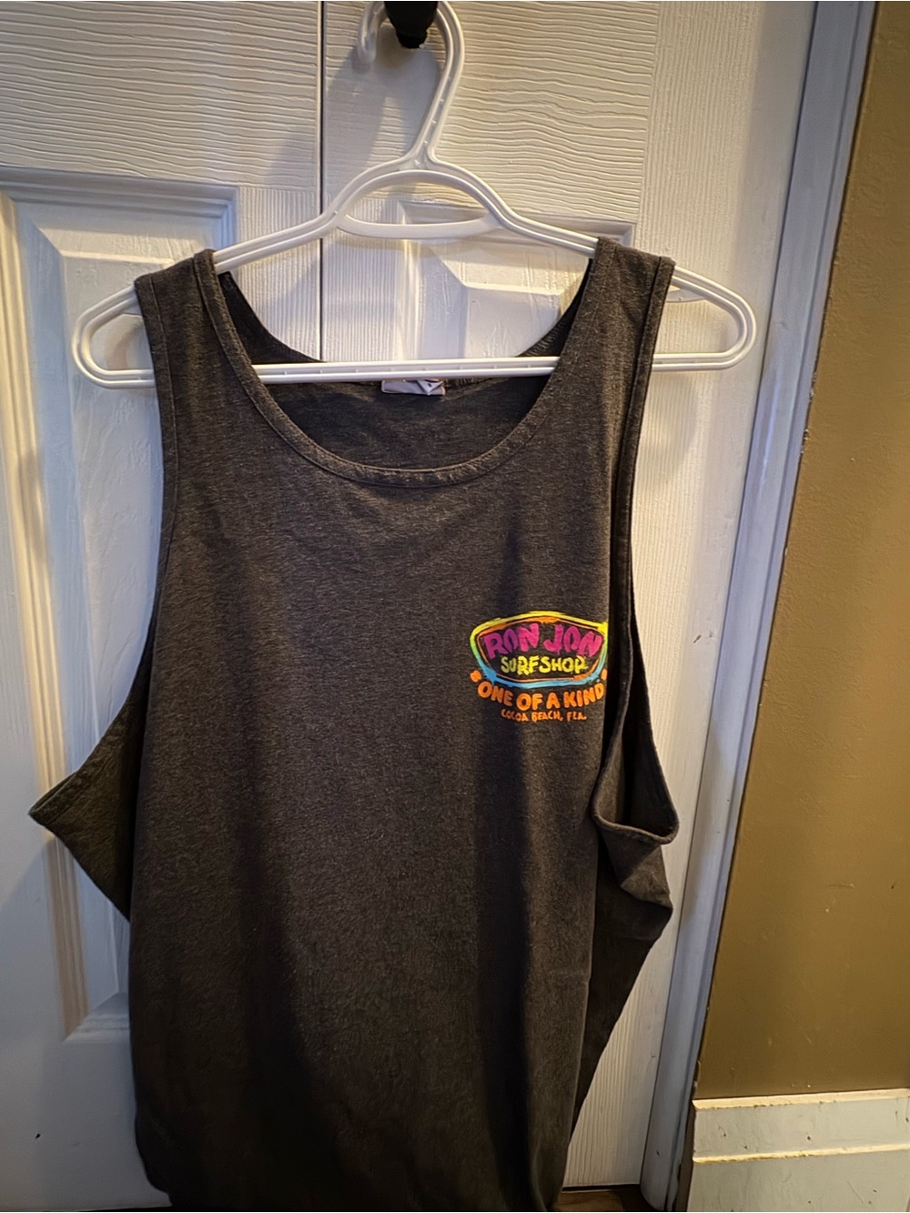 Ron Jon Surf Shop Black Graphic Tank Top